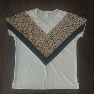 Cheetah print top